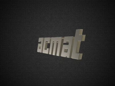 acmat logo 3D model