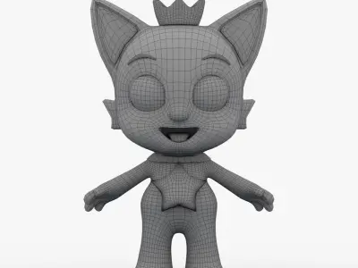 Pinkfong 3D model