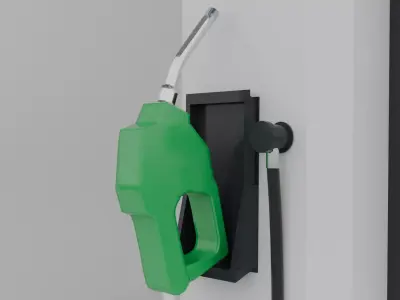 Gas Pump 3D model purchase