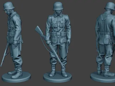 German soldier ww2 G6 Pack1