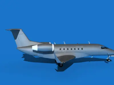 Embraer Praetor 600 V00 3D model