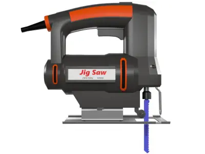 Jig Saw 3D model