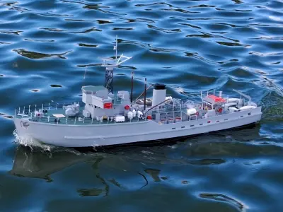 1 48 Ton Class Minesweeper Building Instructions Free 3D print model