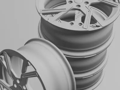 ANGEL GMP Italia Rim Low-poly 3D model