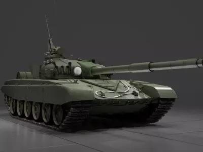 T-72 M1 variant 3D model