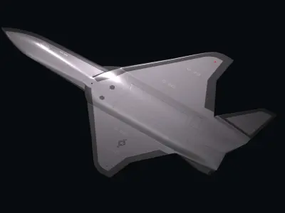 NGAD concept 3D model