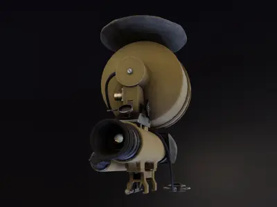 Eltro B8V NV Scope Low-poly 3D model