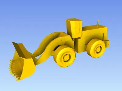 Pa Carregadeira 3D model