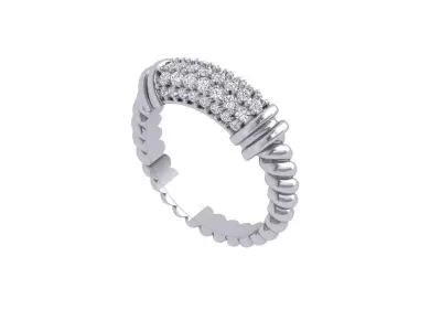 Infinity Wedding Band 3D print model