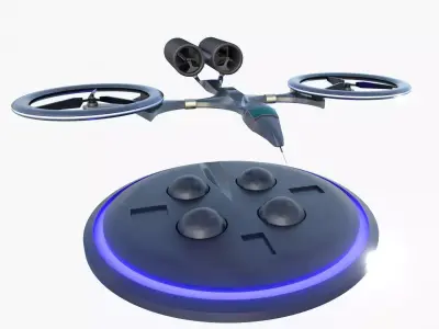 D1 Mosquito Drone 3D model