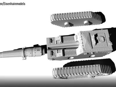 Sprengerwagen Wargame Tank 3D print model