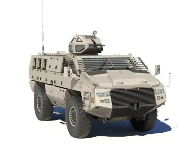 Mbombe 4x4 IFV 3D model