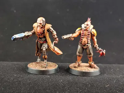 Cyberzerkers - Bounty Hunters 3D print model