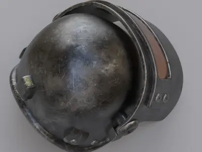PUBG Helmet 3D model