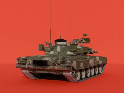 T-80 UK   3D model