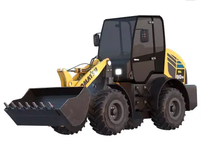 komatsu wa 80 m-8 3D model