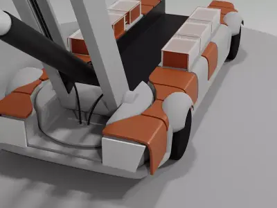 Robotic Vehicle 3D model