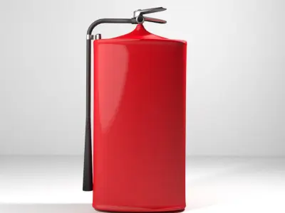 Fire Extinguisher - Type 2 3D model