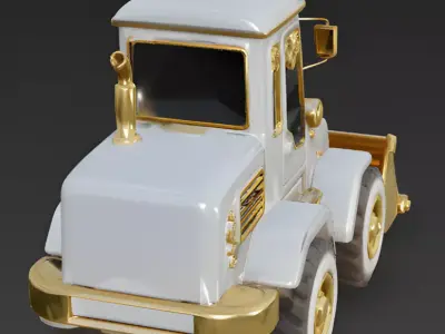 The Ivory Monarch Executive Loader 3D Model Low-poly 3D model