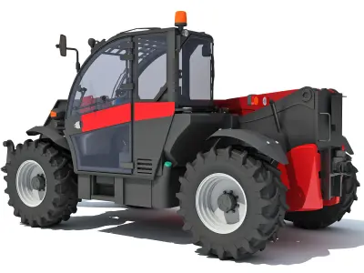 Telescopic Handler 3D model