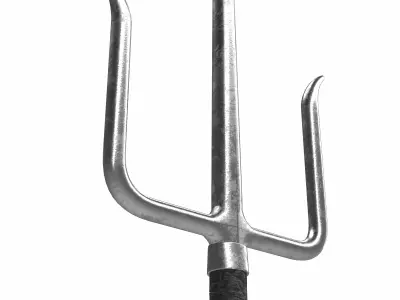 sai weapon 01  3D model
