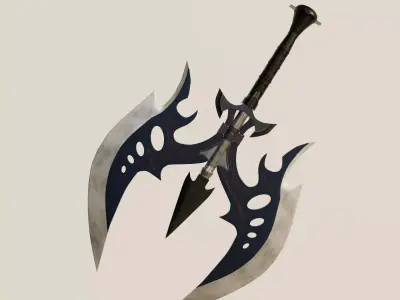Oblivion Axe 3D model