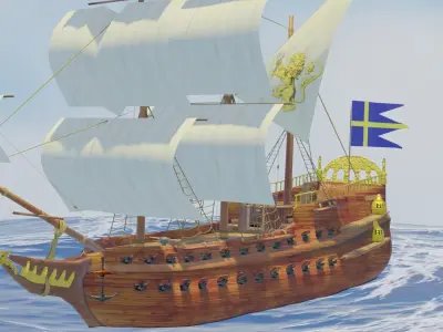vasa regalship 3D model