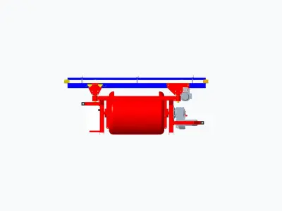 Flying bucket 3D model