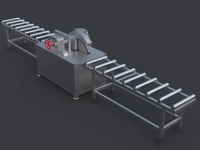 Tree cutter 3D model