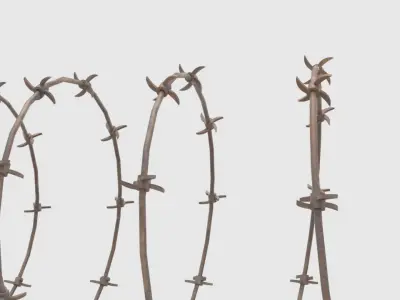Barbed Wire   3D model