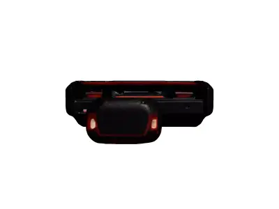 SciFi Handheld Scanner Device 3D model
