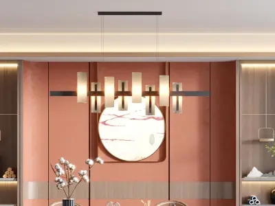 Chinese Restaurant New 3D model