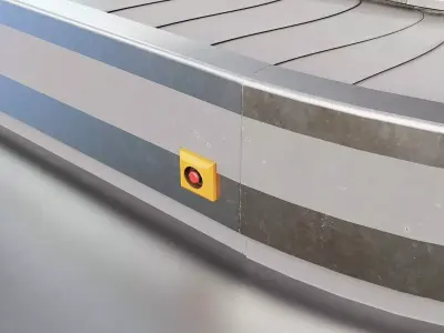 Airport Baggage Carousel Conveyor 3D Model Low-poly 3D model