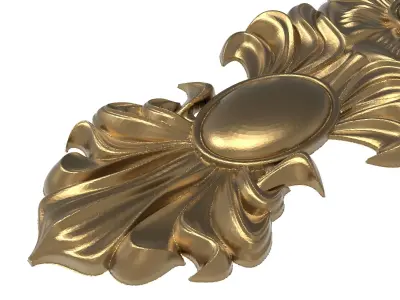 decorative pattern ready for 3D printing 3D model 59