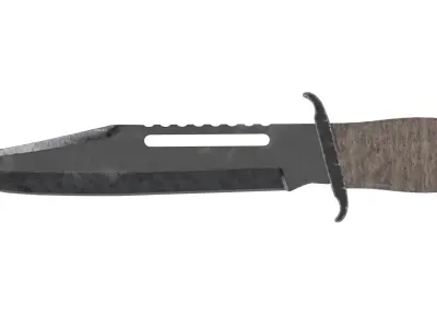 Game-Ready Knife Pack - High-Quality 3D Models 3D model