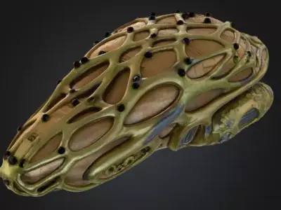 Forest exploration vehicle 3D print model