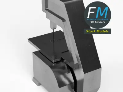 Bandsaw 3D model