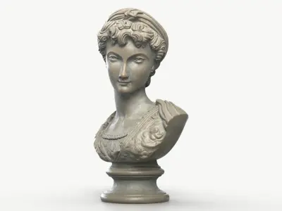 Classical Bust 006 3D model