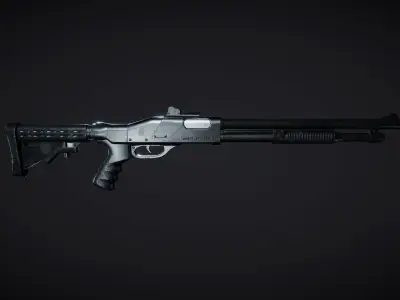 RM870 Shotgun Active 3D model
