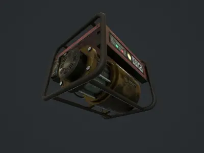 Generator v1 pbr Low-poly 3D model