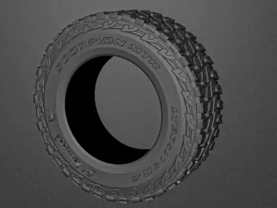 Pirelli Scorpion MTR  3D model