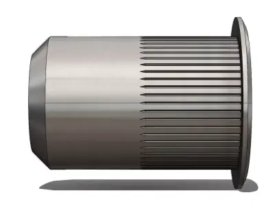 Rebite Roscado M8 Threaded Rivet 3D model