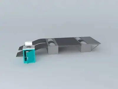 Four wheel chassis dyno Free 3D model