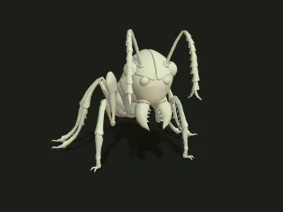 Ant 3dModel insect Low-poly 3D model
