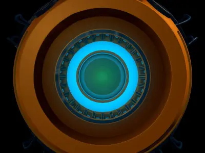 Sci Fi Drone Free 3D model