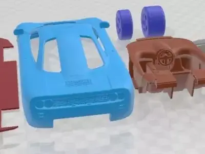 McLaren F1 1994 Printable Car 3D print model