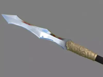 Chinese spear 3D model