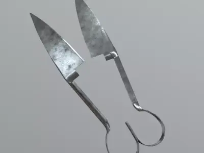 Sheep Scissors Low-poly 3D model