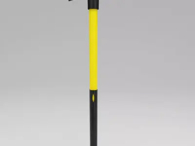 Garden cutter mattock 3d model   3D model purchase