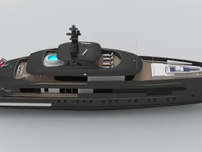 Farah Yacht 3D model